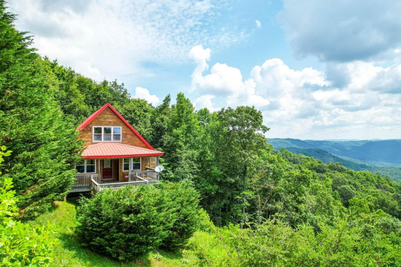 Warm And Cozy Cabin With Deck On Top Of The Blue Ridge Fancy Gap Esterno foto