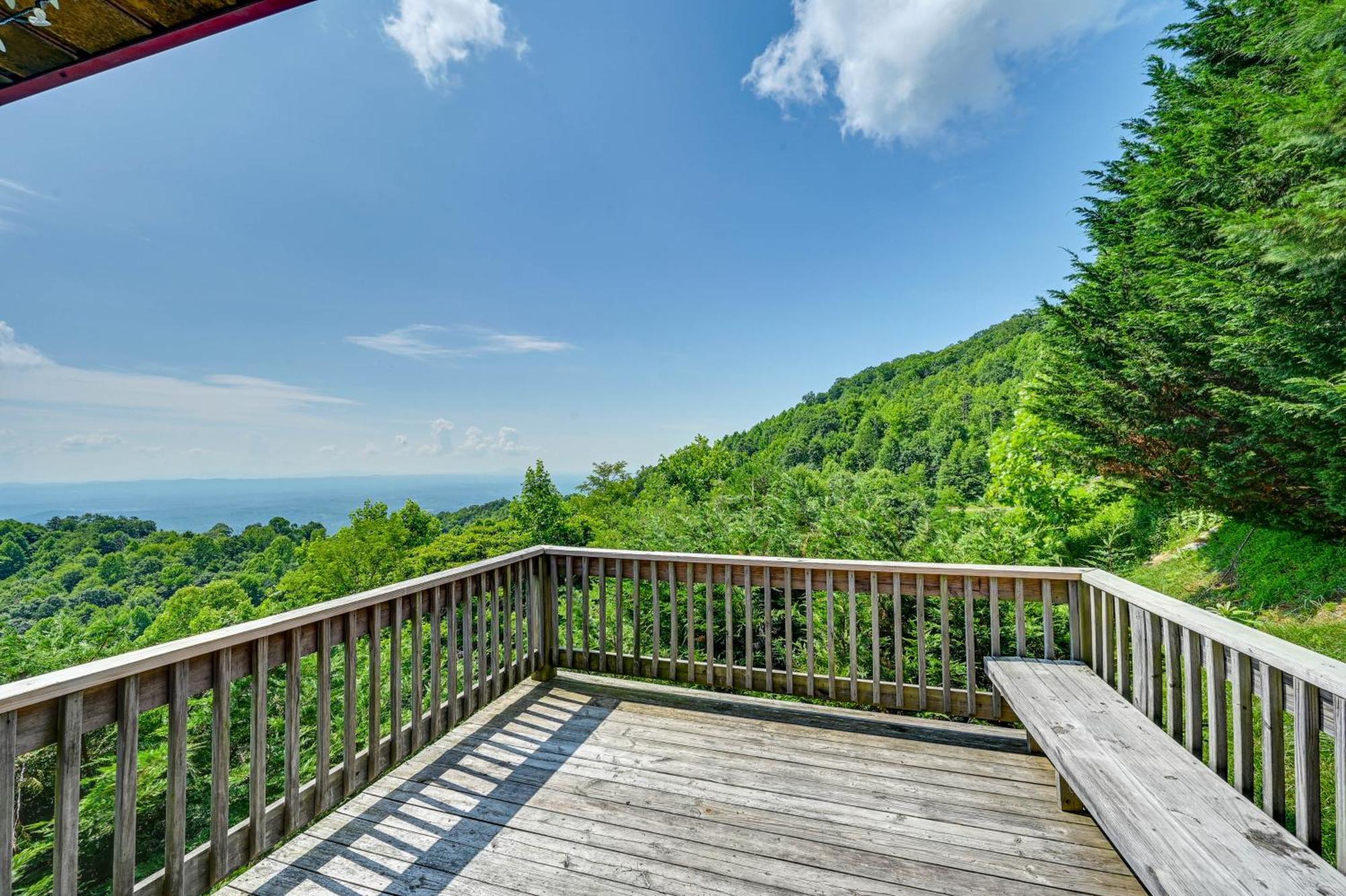 Warm And Cozy Cabin With Deck On Top Of The Blue Ridge Fancy Gap Esterno foto